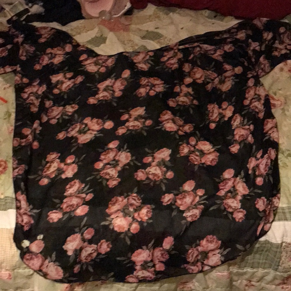 Charlotte Russe sheer beach cover